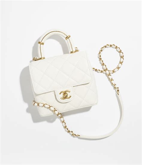 chanel bag mini white|Chanel mini bag price.